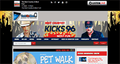 Desktop Screenshot of kicks96.com